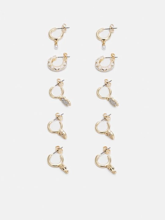 Foto van product Oorbellen Pieces goudkleurig