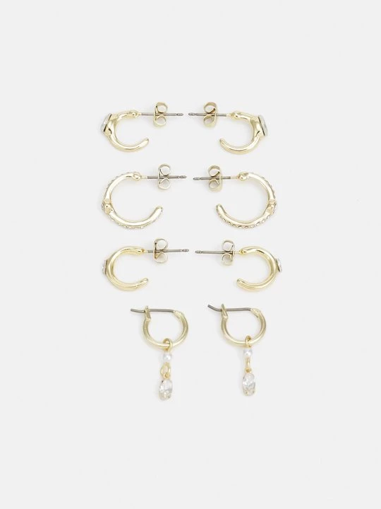 Foto van product Oorbellen Pieces goudkleurig