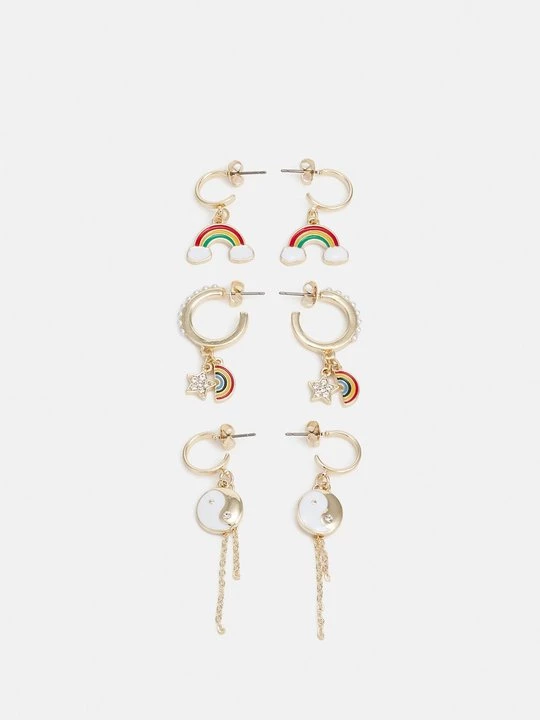 Foto van product Oorbellen Pieces goudkleurig