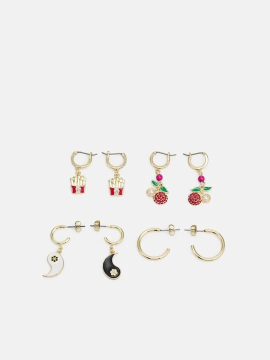 Foto van product Oorbellen Pieces goudkleurig