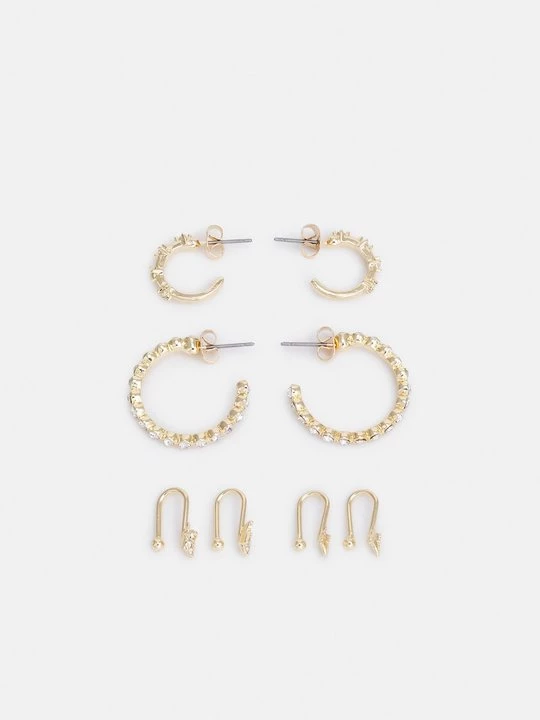 Foto van product Oorbellen Pieces goudkleurig