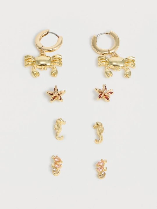 Foto van product Oorbellen Pieces goudkleurig
