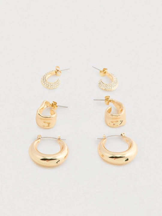 Foto van product Oorbellen Pieces goudkleurig