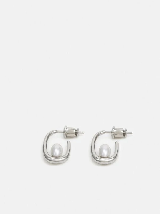 Foto van product Oorbellen Skagen zilverkleurig