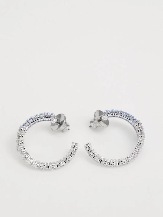 Foto van product Oorbellen Swarovski blauw