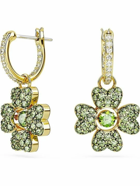 Foto van product Oorbellen Swarovski goudkleurig