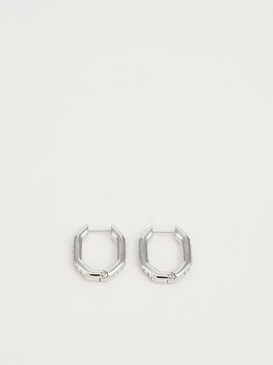 Foto van product Oorbellen Swarovski zilverkleurig