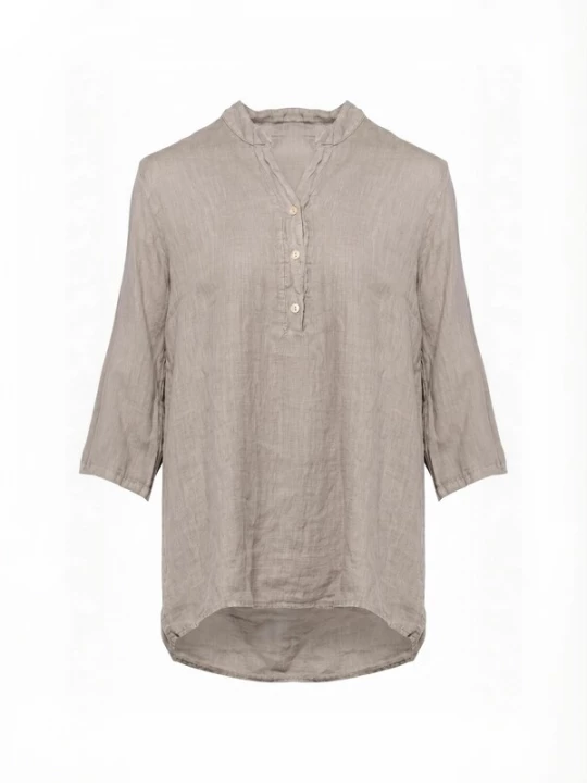 Foto van product Opal Studio Shirt ' 17661 ' chocoladebruin