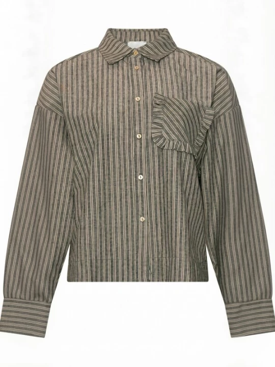 Foto van product Opal Studio Shirt ' Hansina ' grijs