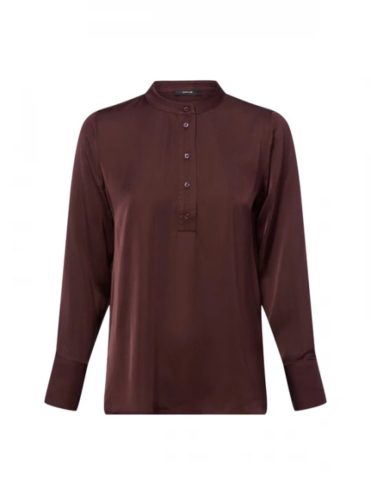 Foto van product OPUS Blouse 'Fanji ' chocoladebruin