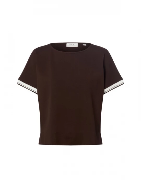 Foto van product OPUS Shirt ' Giprep ' marine / wit