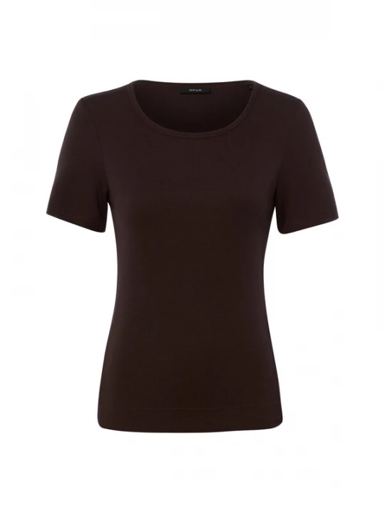 Foto van product OPUS Shirt 'Safin' chocoladebruin