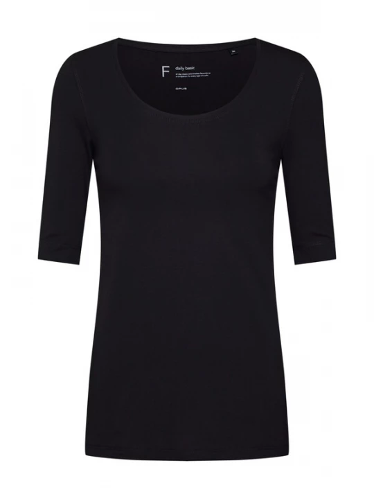 Foto van product OPUS Shirt 'Serta' zwart