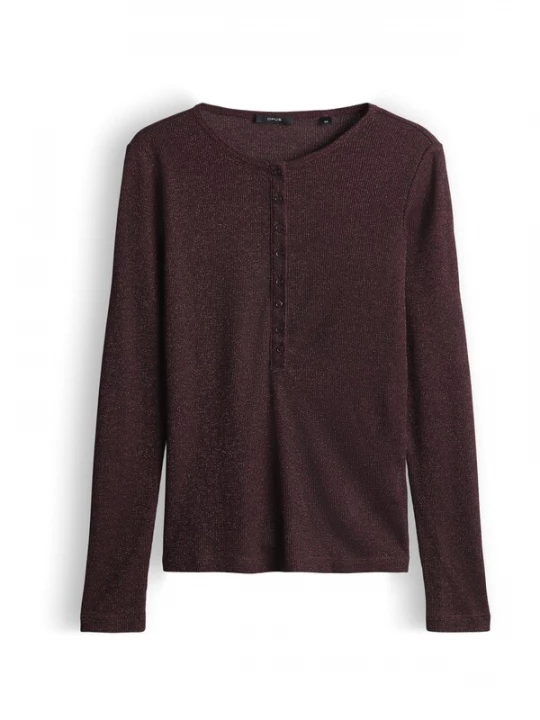 Foto van product OPUS Shirt 'Sosmica' aubergine