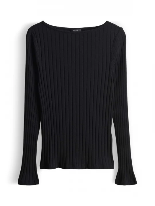 Foto van product OPUS Shirt 'Sovke' zwart