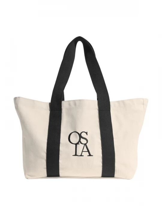 Foto van product Osia Shopper crème / zwart