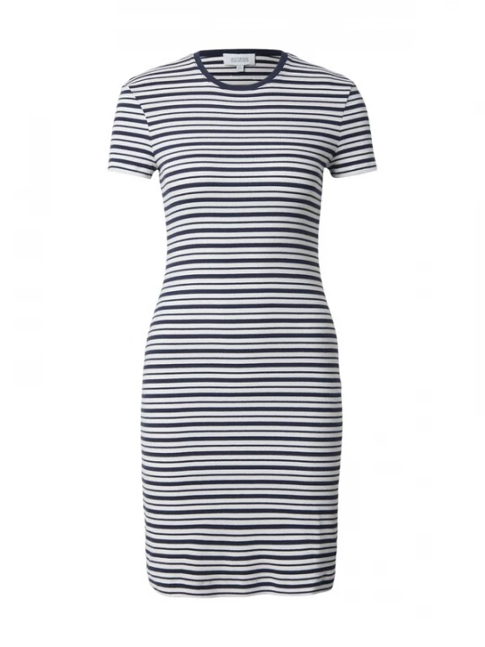 Foto van product & Other Stories Jurk donkerblauw / wit
