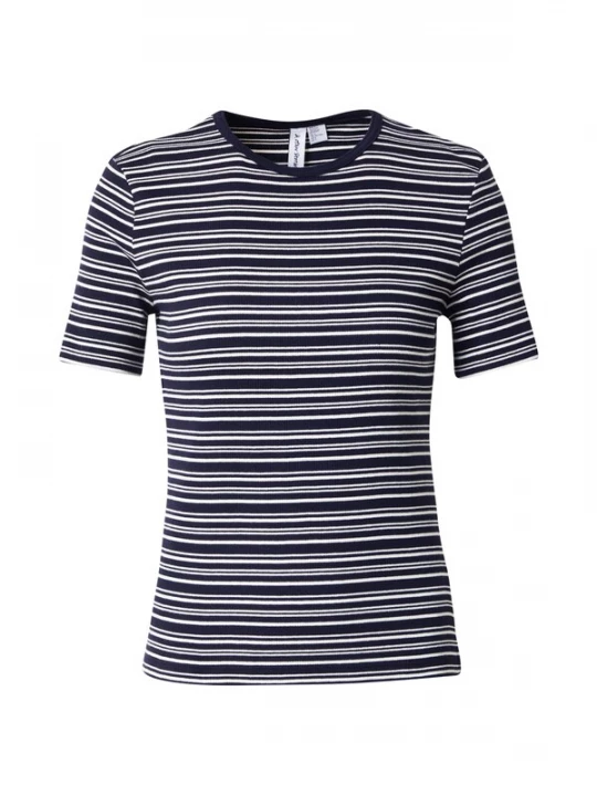 Foto van product & Other Stories Shirt nachtblauw / wit