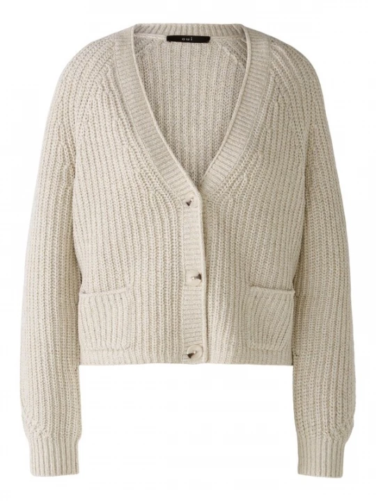 Foto van product OUI Gebreid vest 'Lafonya' beige