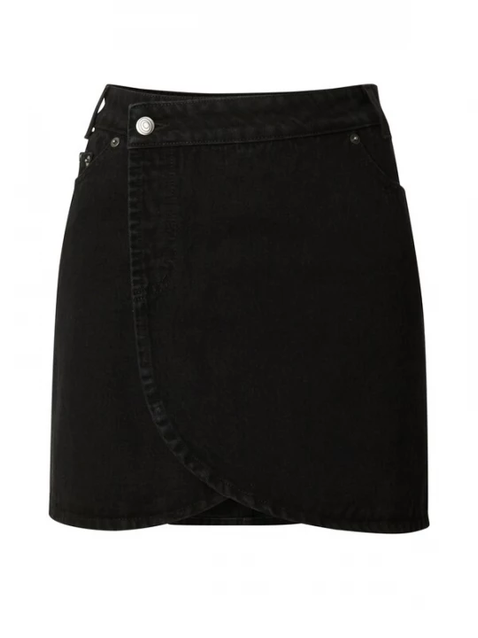 Foto van product OUT OF ORBIT Rok 'Nova' black denim