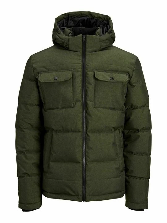 Foto van product Outdoorjas Jack&Jones donkergroen