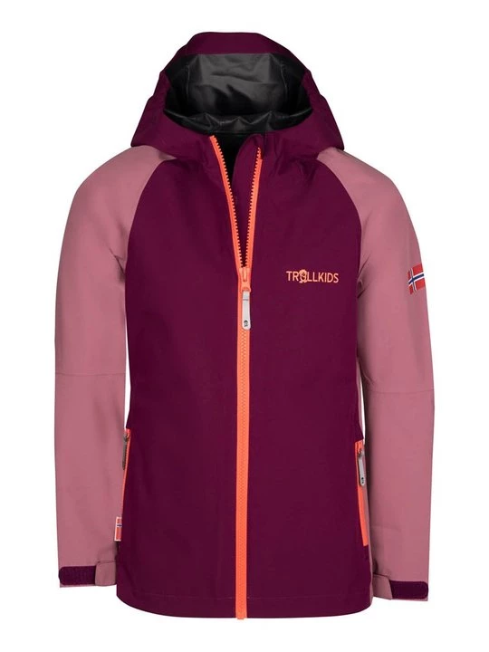 Foto van product Outdoorjas Trollkids bordeauxrood