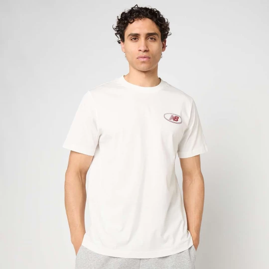Foto van product Oval T-Shirt New Balance wit