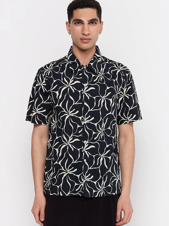 Foto van product Overhemd 7 For All Mankind donkerblauw