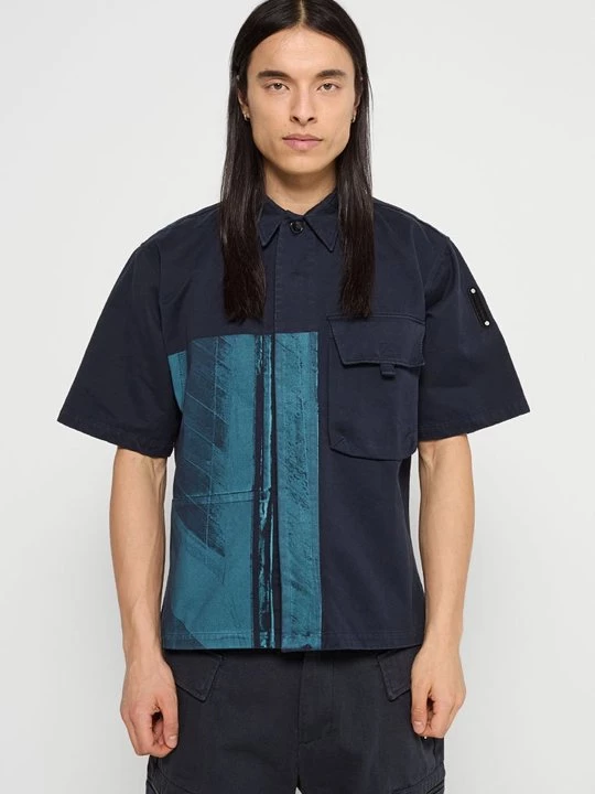 Foto van product Overhemd A-Cold-Wall donkerblauw
