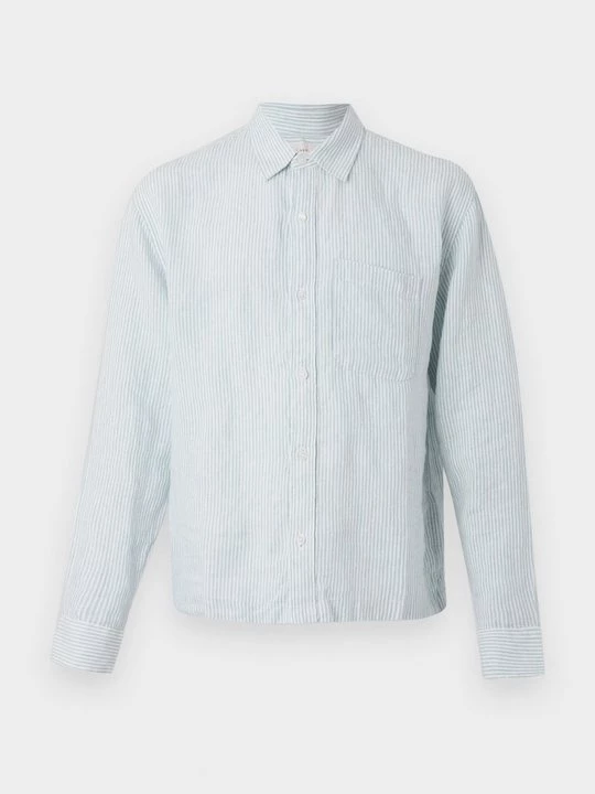 Foto van product Overhemd Abercrombie & Fitch lichtblauw