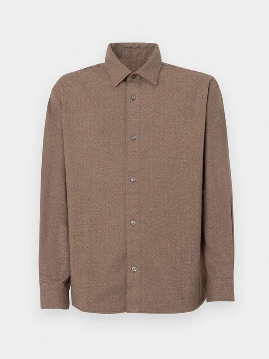 Foto van product Overhemd Abercrombie & Fitch lichtbruin