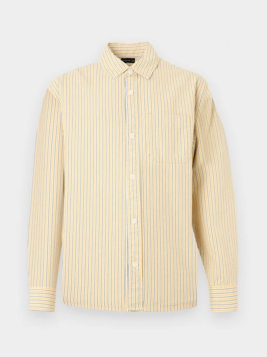Foto van product Overhemd Abercrombie & Fitch lichtgeel