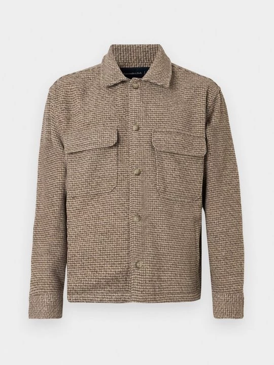 Foto van product Overhemd Abercrombie & Fitch taupe
