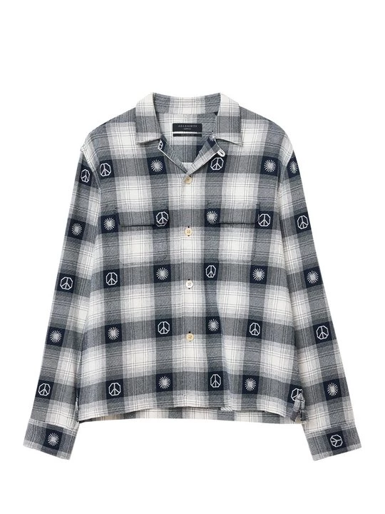 Foto van product Overhemd AllSaints blauw