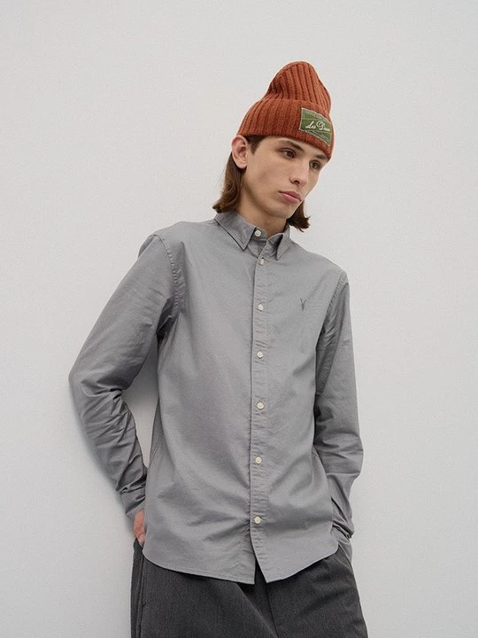 Foto van product Overhemd AllSaints grijs