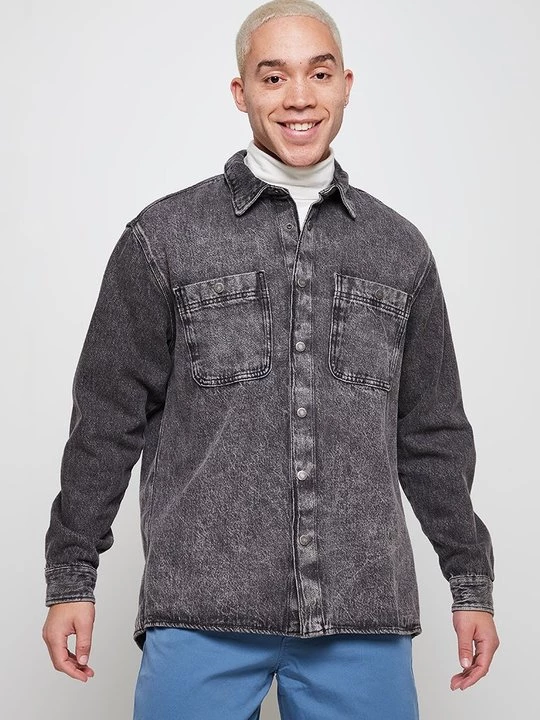 Foto van product Overhemd American Vintage grijs