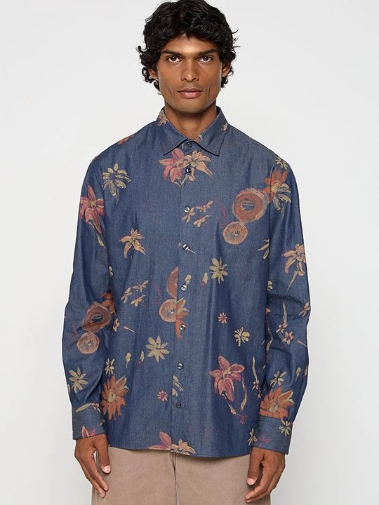 Foto van product Overhemd Baldessarini blauw