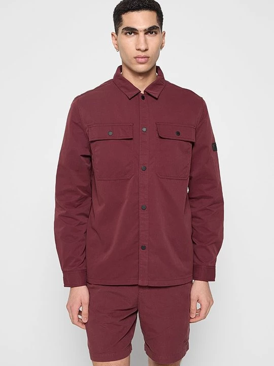 Foto van product Overhemd Barbour bordeauxrood
