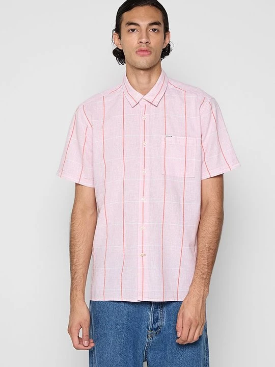 Foto van product Overhemd Barbour donkerroze