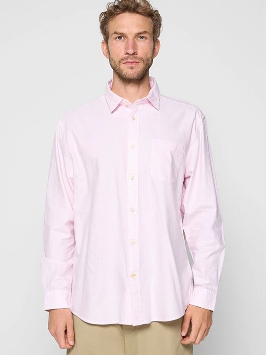 Foto van product Overhemd Barbour donkerroze