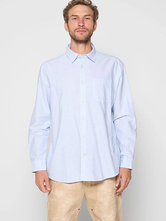Foto van product Overhemd Barbour lichtblauw