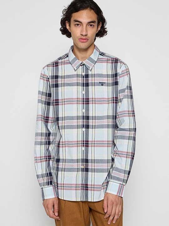 Foto van product Overhemd Barbour lichtblauw