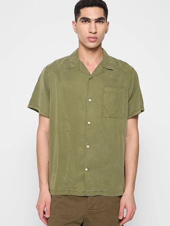 Foto van product Overhemd Barbour olijfgroen