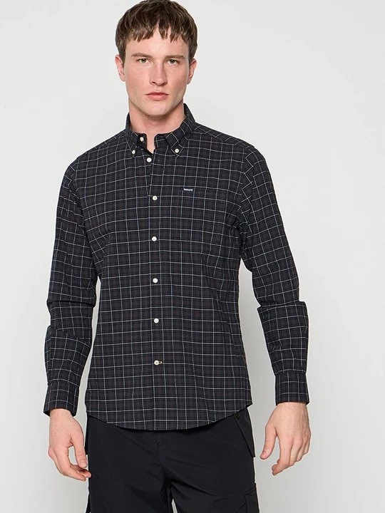 Foto van product Overhemd Barbour zwart