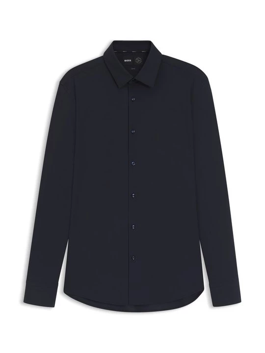 Foto van product Overhemd Boss donkerblauw