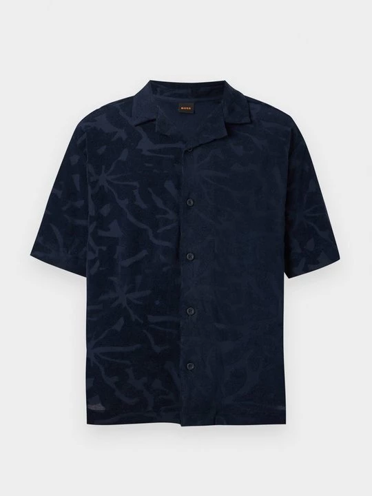 Foto van product Overhemd Boss donkerblauw