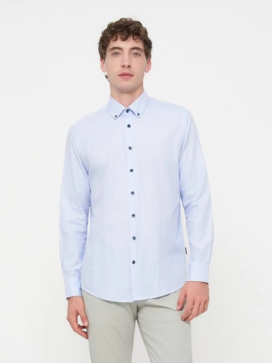 Foto van product Overhemd Bugatti blauw