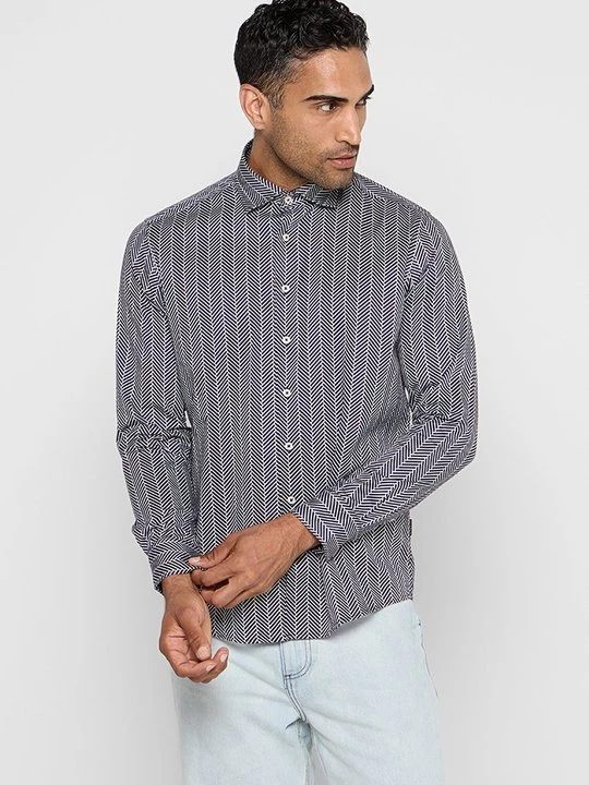 Foto van product Overhemd Bugatti blauw