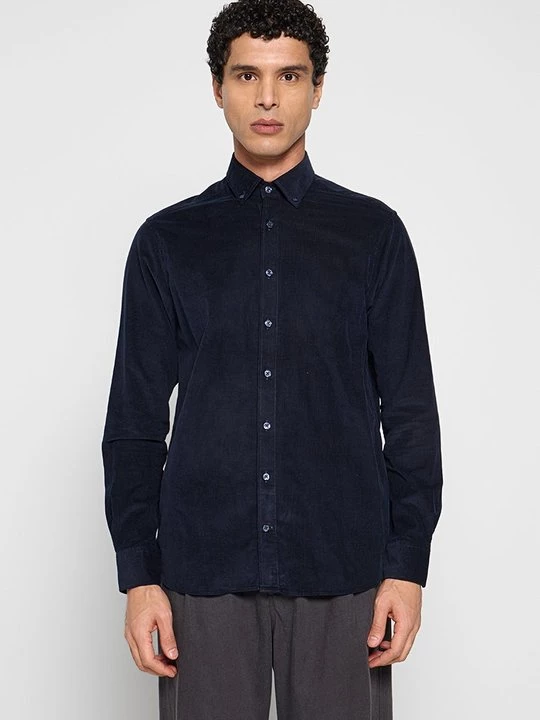 Foto van product Overhemd Bugatti donkerblauw