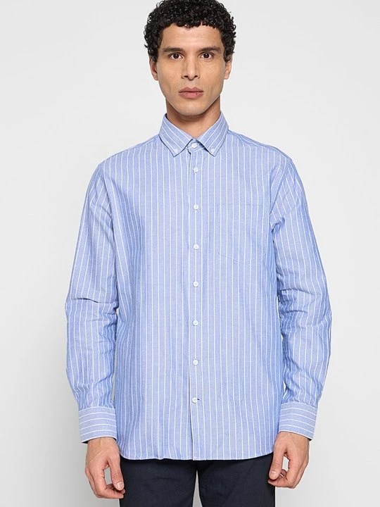Foto van product Overhemd Bugatti donkerblauw